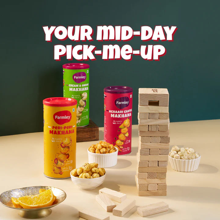 Lemon Mint Makhana – Refreshing Zesty Crunch, Roasted & Healthy