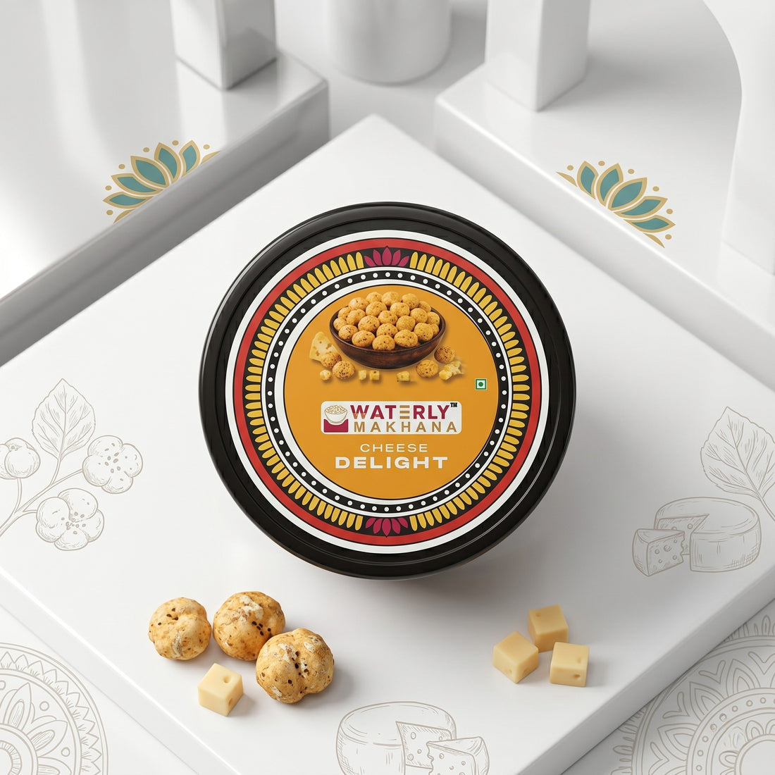 Rich & Creamy Cheese Delight Makhana